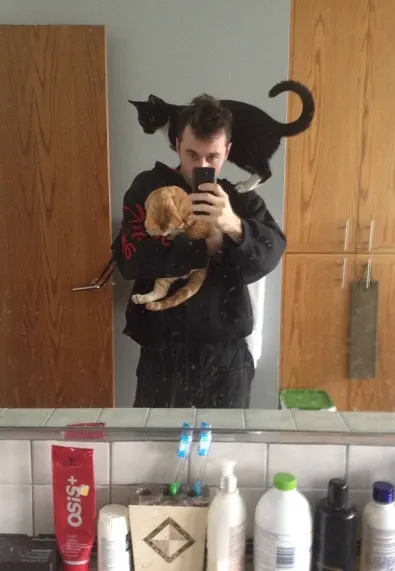 Cat selfies