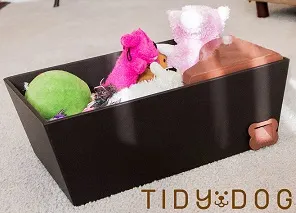 The Tidy dog toy bin
