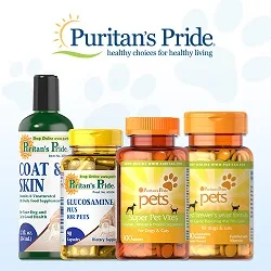 pet supplements from Puritan's Pride
