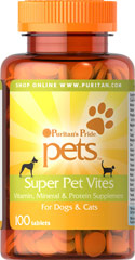 pet vitamins from Puritan's Pride
