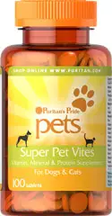 pet vitamins from Puritan's Pride