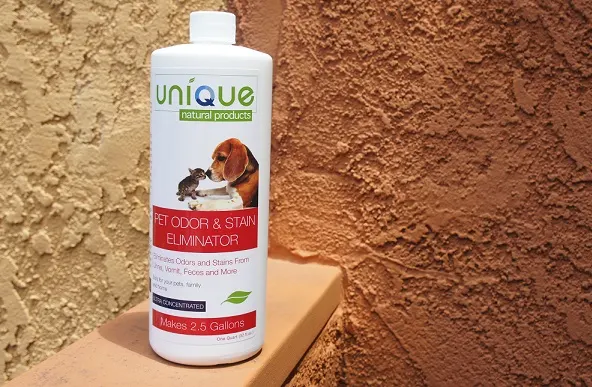 Unique Natural Pet products odor remover