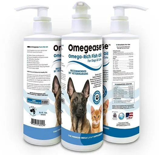 Omegease fish oil for dogs