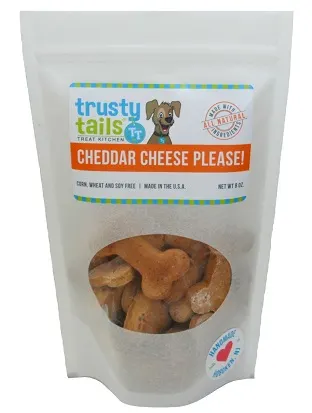 Cheddar Cheese flavor Trusty Tails Treat Kitchen
