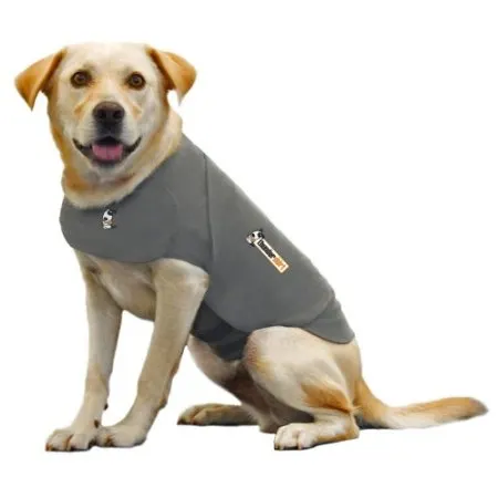 Dog ThunderShirt to help a dog scared of fireworks