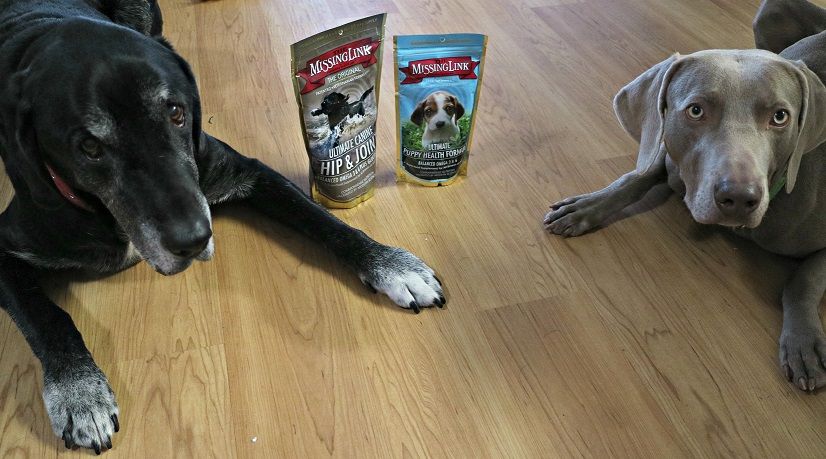 The Missing Link supplements for dogs