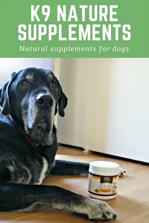Natural supplements for dogs from K9 Nature Supplements