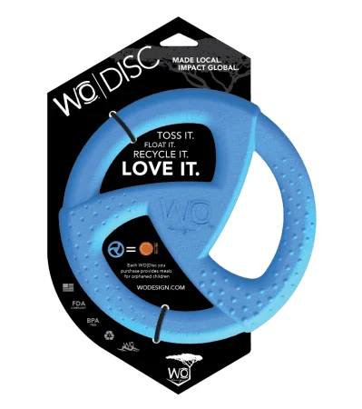 WO Design dog disc toy