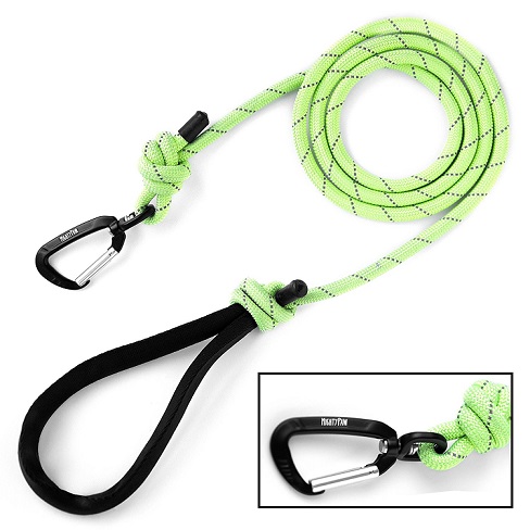 Mighty Paw rope leash review - green