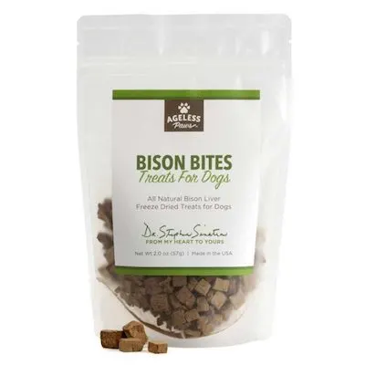 Ageless Paws Bison Liver Treats