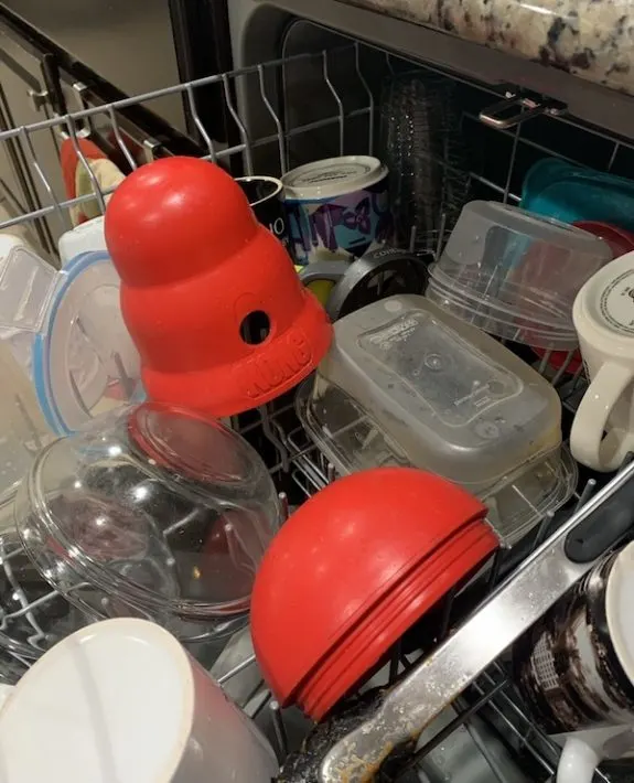 Is the Kong Wobbler dishwasher safe?