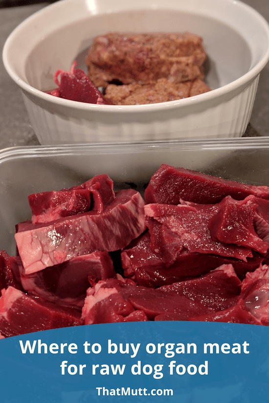 Where to buy organ meat for raw dog food
