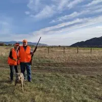 Pheasant hunting with my dog
