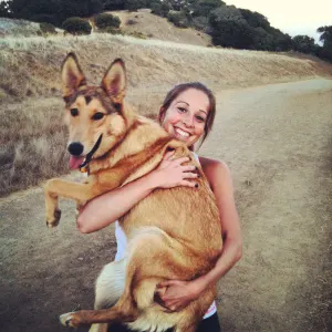 Running long distance with a dog