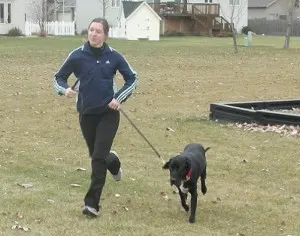 Running long distance with a dog