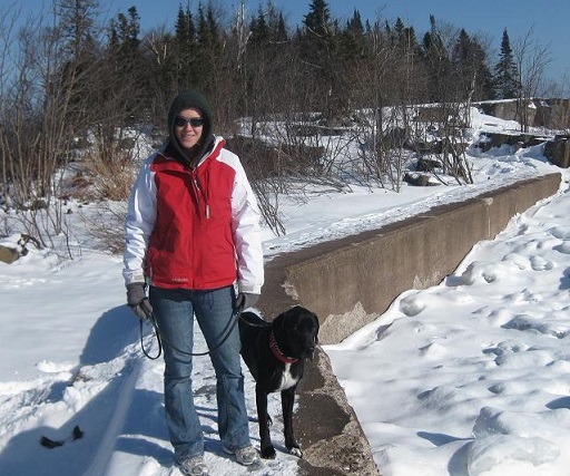 My dog Ace and I