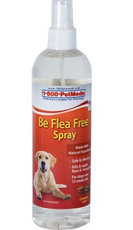 Natural flea spray with cedar oil