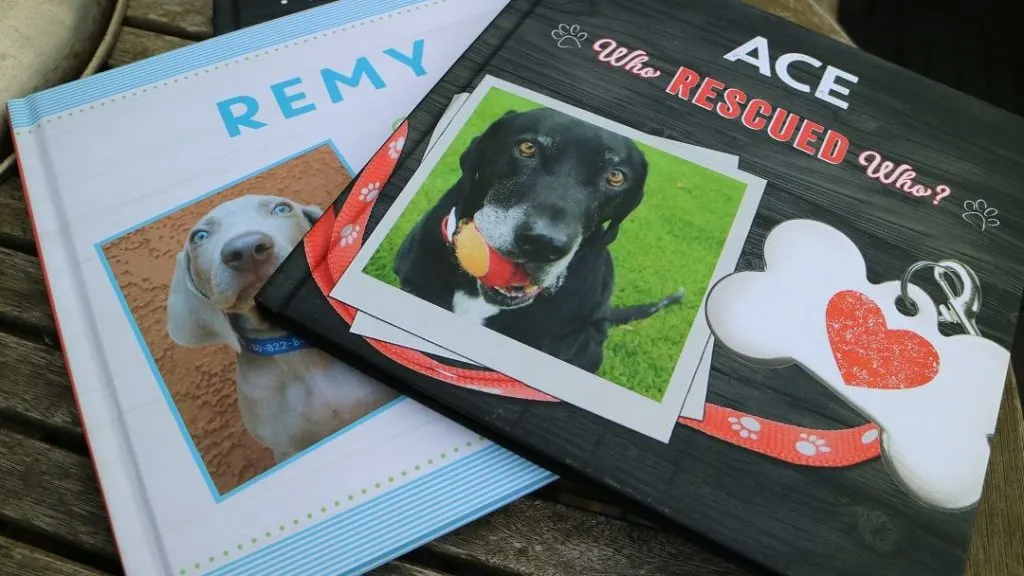 Personalized dog books
