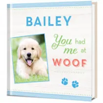 Personalized dog books