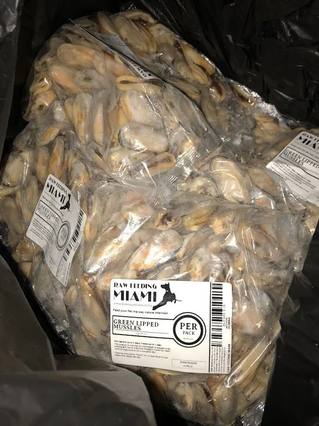 Green Lipped Mussels for dogs